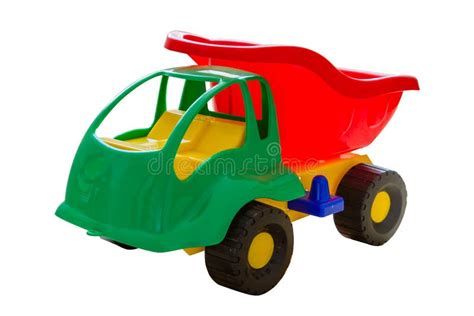 Toy Truck On Wood Background Stock Image Image Of Transport Model