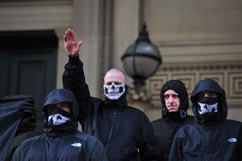 Far Right Group North West Infidels Gather In Liverpool Liverpool Echo