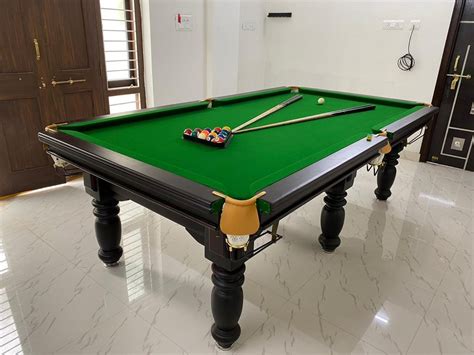 Wooden Pool Table Size 4 Feet X 8 Feet Rs 48800piece Step 21 Id