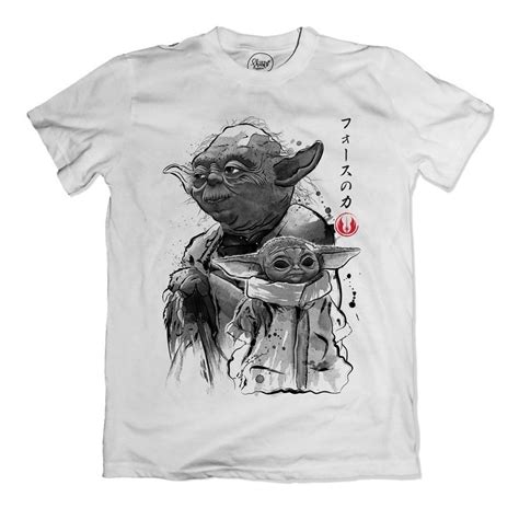 Playera Star Wars Yoda And Baby Yoda Geek Meses Sin Intereses