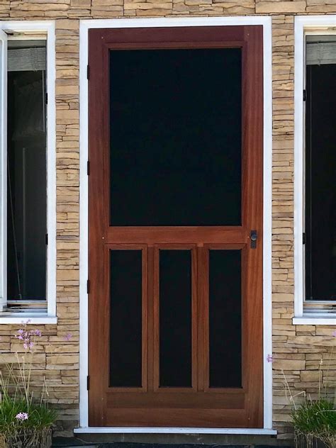 wooden screen doors a guide to choosing the best option for your home wooden home