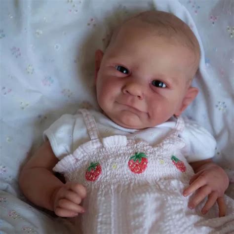 Reborn Baby Doll 18 Inches Lifelike Newborn Baby Tink Vinyl Unpainted