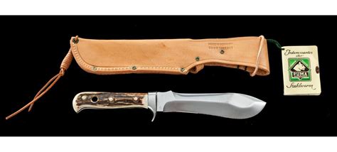Early Puma 6377 White Hunter Knife