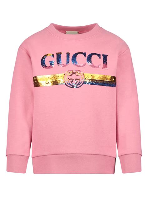 Gucci Sweatshirt Pink For Girls