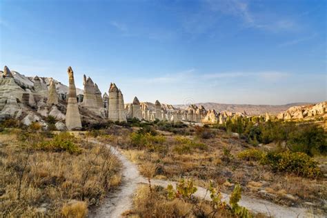 Rock Formation In Love Valley Cappadocia Turkey Stock Photo Image