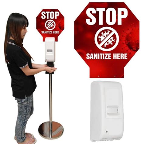 Not only am i a glass oil and vinegar that dispenses the perfect amount, i can al. TOUCHLESS HAND SANITIZER DISPENSER in 2020 | Hand ...