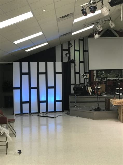 Coroplastered Walls Church Stage Design Ideas Scenic Sets And Stage