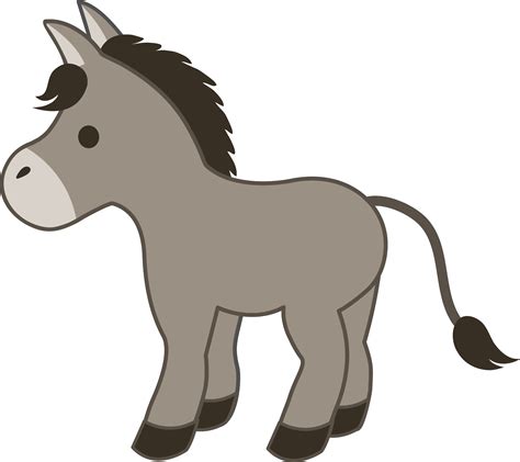 Donkey Cliparts A Fun And Playful Addition To Your Digital Projects