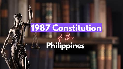 1987 Constitution Of The Philippines Full Text And Pdf Law Booklet
