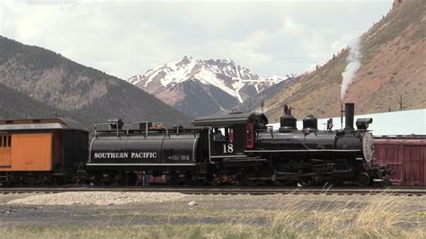 Southern Pacific 18 And A 15 Car Passenger Train