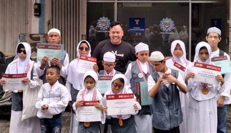 Belasan Anak Anak Tunanetra Ikut Wisuda Tahfidz Jawa Timur Daarul Quran