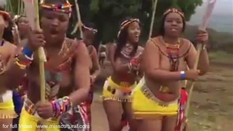 African Tribes Xhosa Virgin Dance Izintombi Zenhlanzeko Zulu Girls Nomkhubulwane Parade