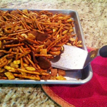 Around christmas time, his family would always make homemade chex mix. Texas Trash Recipe Chex : Texas Trash Snack Mix Vegetarian Or Vegan Vanilla And Bean / Bag ...