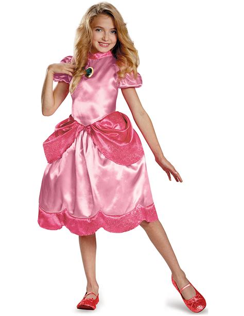 Diary of a crafty lady: Princess Peach™ costume for girls: Kids Costumes,and fancy dress costumes - Vegaoo