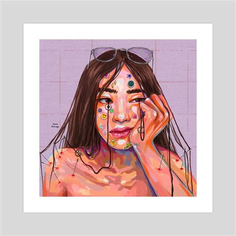 Bored In The House An Art Print By Jane Koluga Small Canvas Art