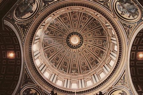 How do i construct a dome ceiling from a section cut view, that i would like to trace the outline. st peter's basilica | Interior architecture design, Dome ...