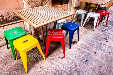 Sidewalk Restaurant Stock Photo Download Image Now Italy Cafe
