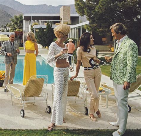 Slim Aarons Poolside Party Slim Aarons Colour Photography 20th