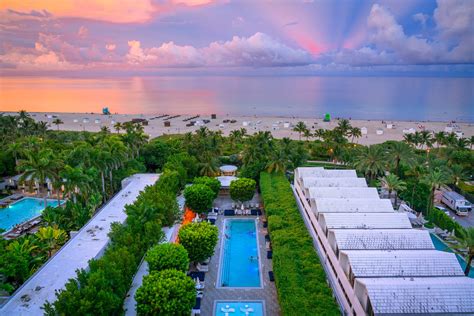 Heated Pool And Cabanas South Beach Miami Hotel Nautilus Hotel By Arlo