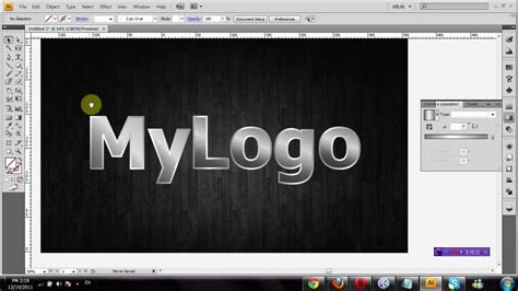 Logo Design In Adobe Illustrator Tutorial Youtube