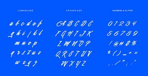 Calligraphy is an artistic writing style where the pressure is varied to create thick and thin lines, all in a single stroke. Valencia Calligraphy Typeface