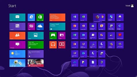Windows 8 Basics The Start Screen Youtube
