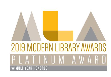 2019 Modern Library Awards Huston And Company