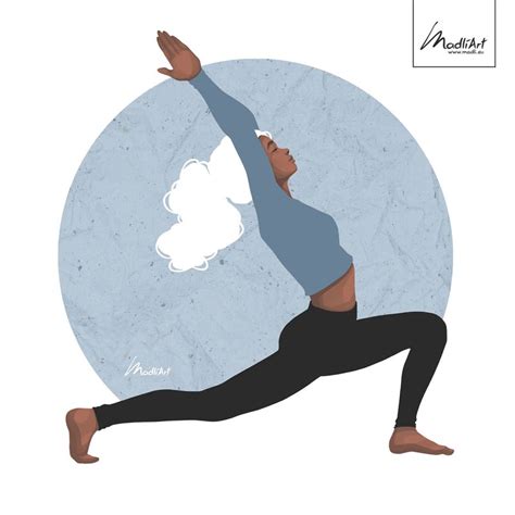 Yoga Illustration By Freelance Illustrator Madliart Madlieu I See