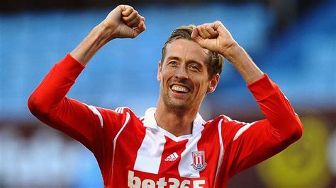 Transfer News Stoke Boss Mark Hughes Happy Peter Crouch Is Staying