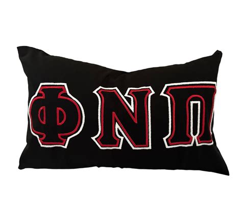 Phi Nu Pi Kappa Alpha Psi Fraternity Embroidered Greek Letter Etsy