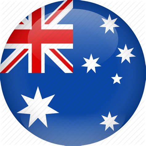 Australia Flag Icon At Collection Of Australia Flag