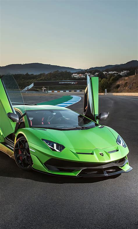 1280x2120 Lamborghini Aventador Svj Scissor Doors Iphone 6 Hd 4k