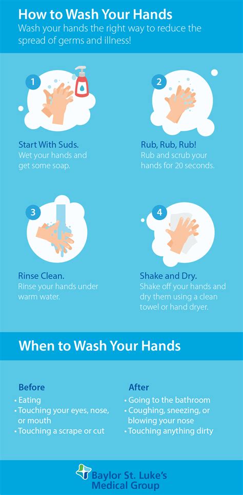 How To Wash Your Hands St Lukes Health St Lukes Health