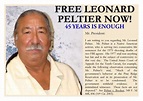 Free Leonard Peltier Now! Postcard | International Leonard Peltier ...