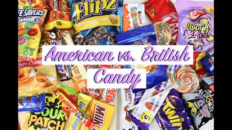 american vs british candy taste test chelsweets youtube