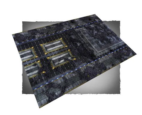 Flg Infested Spaceship 1 Neoprene Gaming Mat 6x4 At Mighty Ape Nz