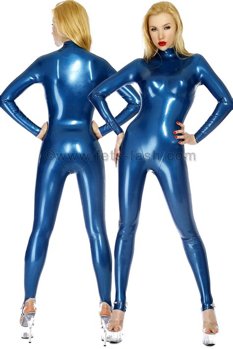 Standard Latex Body Suit Latex In Many Colors And Thicknesses With Collar Entry