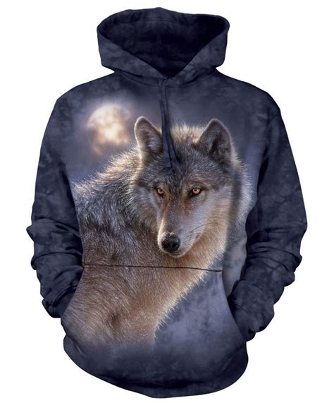 Wolf Hoodie Adventure Wolf Wolf Hoodie Wolf Sweatshirt Hooded