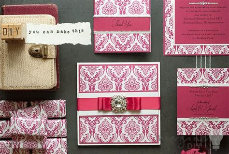 How To Make Your Own Diy Wedding Stationery Imagine Diy Diy