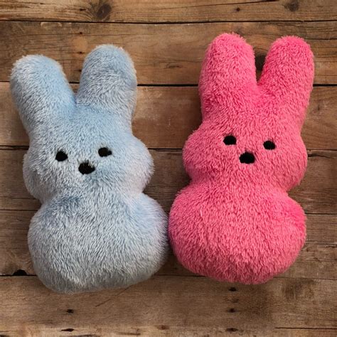 Soft And Fuzzy Easter Bunny Plushie Cute Stuffed Easter Etsy