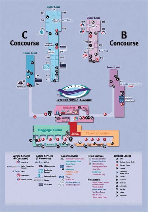 The Ultimate Guide To Navigating Atlanta Airports Concourse C Map Of