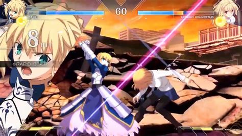 Melty Blood Type Lumina Saber Trailer Image Gallery Out Of Image