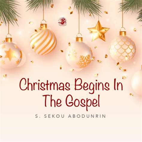 Stream Graceplace Listen To Christmas Begins In The Gospel Playlist