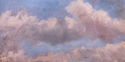 Study Of Clouds John Constable 1821 Cloud Painting Cloud Art