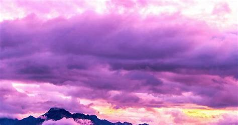 Purple Skies In Queenstown New Zealand Imgur