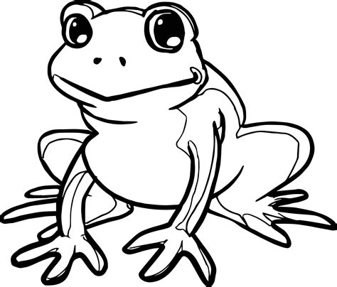 Frog Coloring Page 067 Coloring Pages Frog