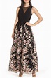 Morgan & Co. Embroidered Mesh Evening Dress | Nordstrom | Evening gowns ...
