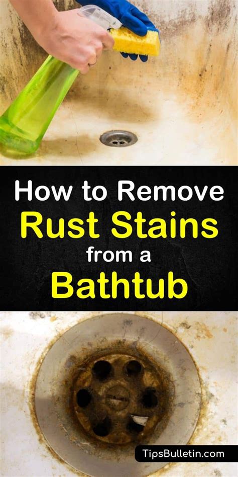 Borax is another way to get rid of unsightly rust stains from ceramic bathtubs and other areas. 3 Smart & Simple Ways to Remove Rust Stains from Concrete ...