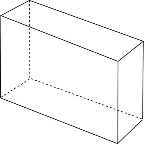 Right Rectangular Prism Clipart Etc