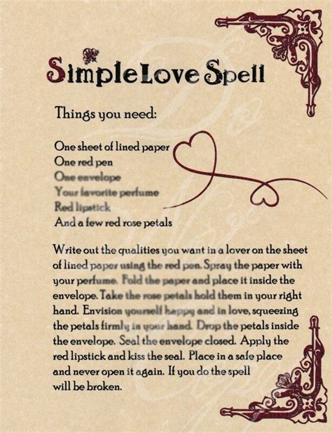 Pin By Witchy Girl On WITCHY THINGS Wicca Love Spell Easy Love Spells Love Spells